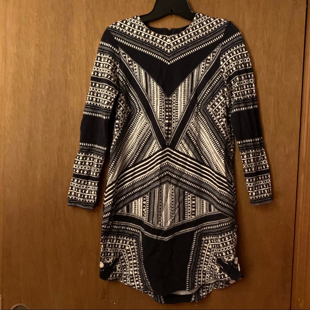 H&M Patterned Sweater Dress